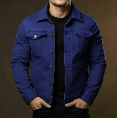 Robuste & Zeitlose Herren Jeansjacke aus 100 % Baumwolle – Noah