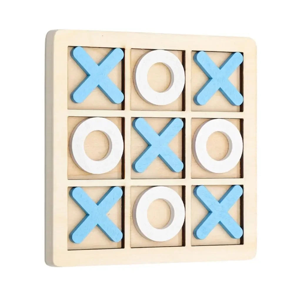 Holz Brettspiel Tic Tac Toe