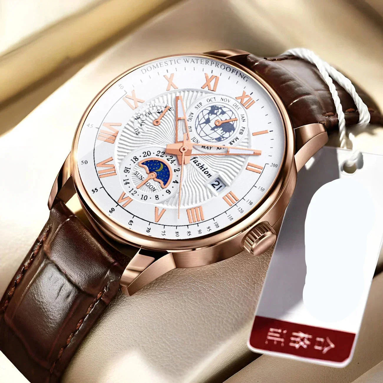 van Baerle® - Modischer Sportchronograph