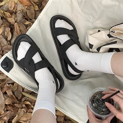 Trendige Plateau-Sandalen im Koreanischen Stil für Damen – Alina