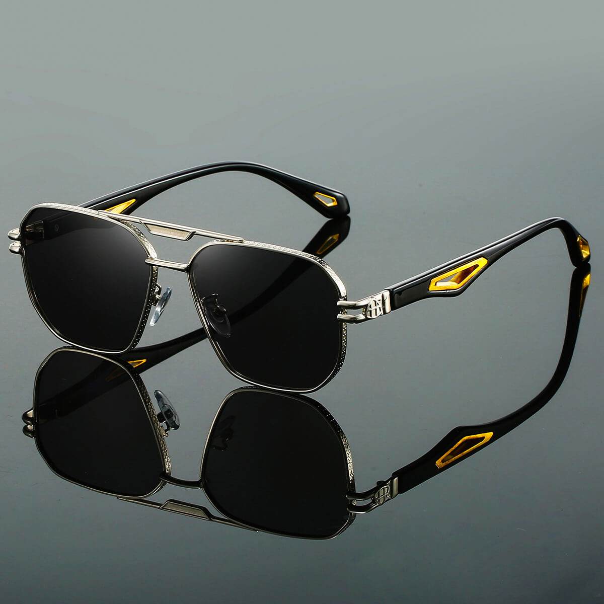 Quadratische Los Angeles-Brille