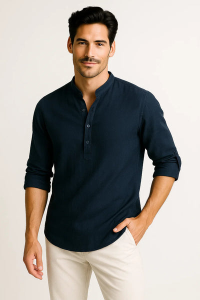 Stilvolles Leinenhemd für Herren