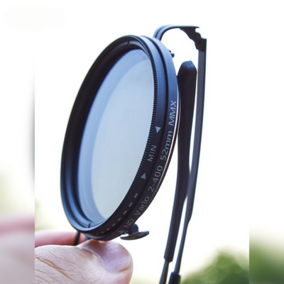 Handgefertigte Sonnenbrille mit Verstellbarer Linsendämpfung und UV-Filter - OptiShade™ Pro ND9