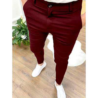 Lässige Slim Fit Herrenhose
