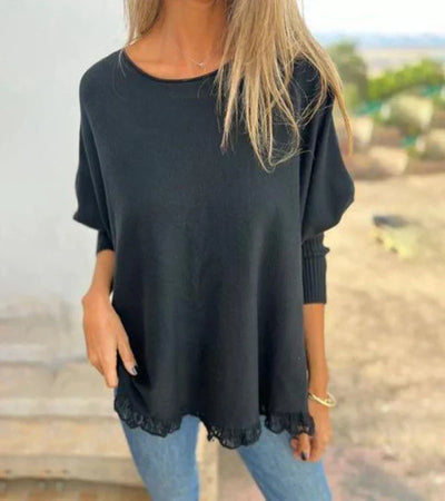 Esther Edler Pullover mit Fransen für Damen