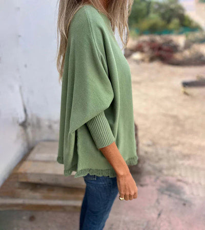 Esther Edler Pullover mit Fransen für Damen