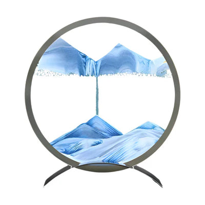 LumiSand LED-Stundenglas mit flüssigem Sand und einstellbarem Timerlicht