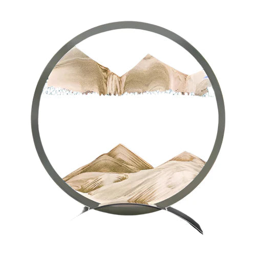 LumiSand LED-Stundenglas mit flüssigem Sand und einstellbarem Timerlicht