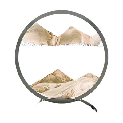 LumiSand LED-Stundenglas mit flüssigem Sand und einstellbarem Timerlicht