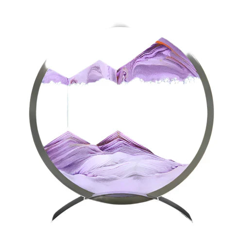 LumiSand LED-Stundenglas mit flüssigem Sand und einstellbarem Timerlicht