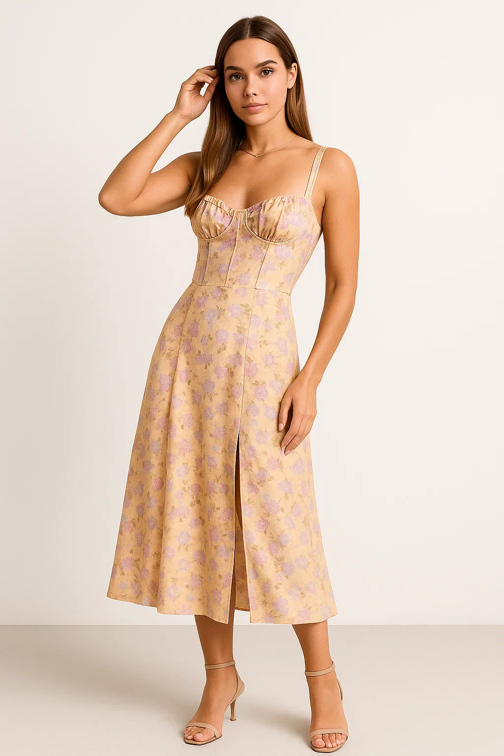 Taillenkleid Bustier Entwurf