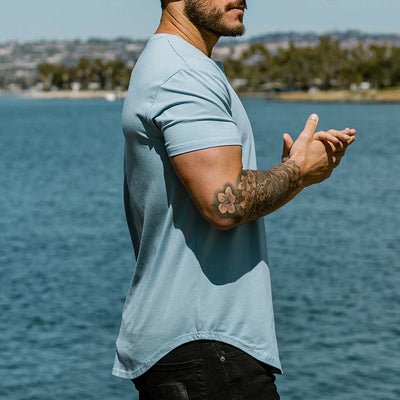 Liam | Bequemes Herren-T-Shirt mit schmaler Passform