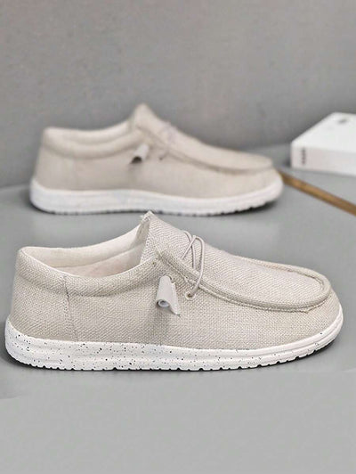 Till – Herren Segeltuch Schuhe Slip-On Atmungsaktiv Frühling Herbst