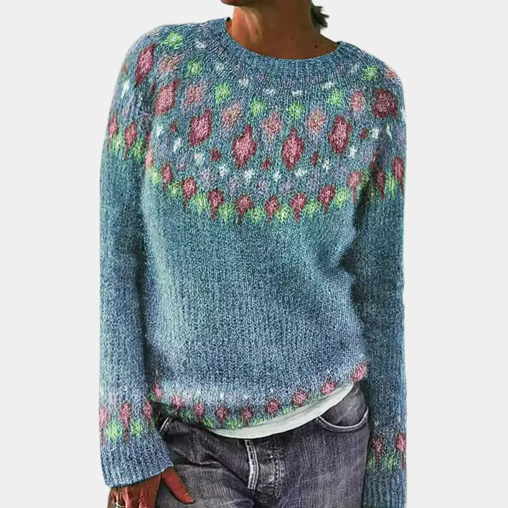 Gemütlicher Strickpullover für Damen | Warme