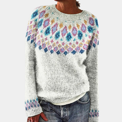 Gemütlicher Strickpullover für Damen | Warme