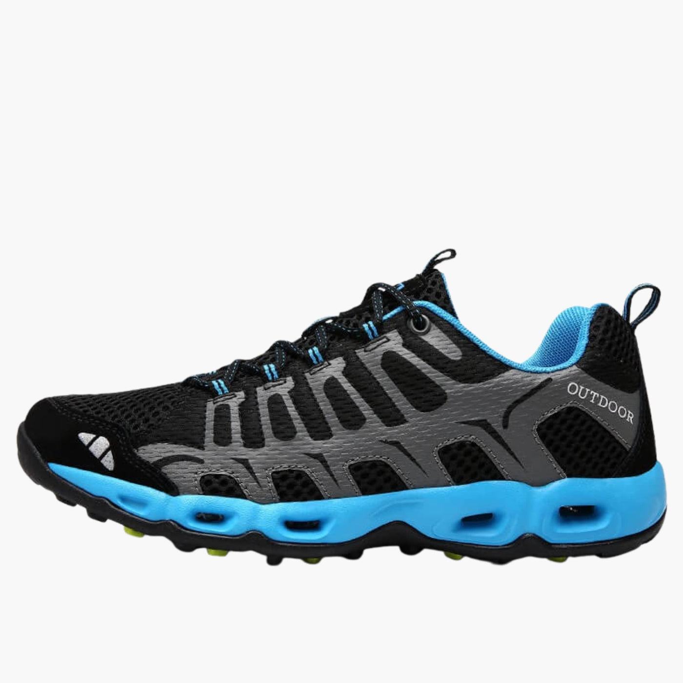 Unisex Trekking-Schuhe mit Schnürverschluss und profilierter Außensohle