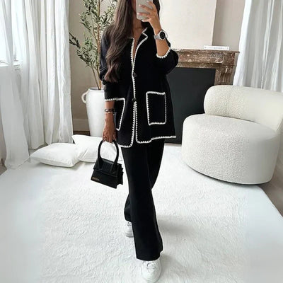 Carlota – elegantes damen-westen-hosen-set nach maß