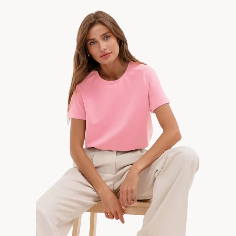 Collet – luxuriöser weicher stretch – damen – t-shirt