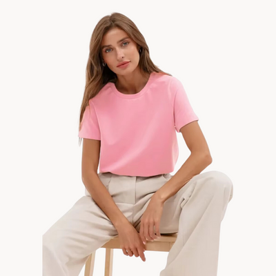 Collet – luxuriöser weicher stretch – damen – t-shirt