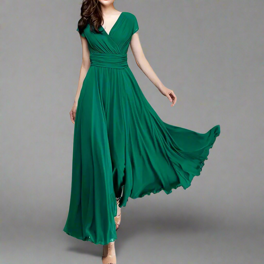 Karmilda | Elegantes Chiffon-Abendkleid für Damen