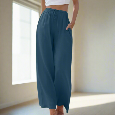 Zoe™ - Elegante Baumwoll- und Leinenhose
