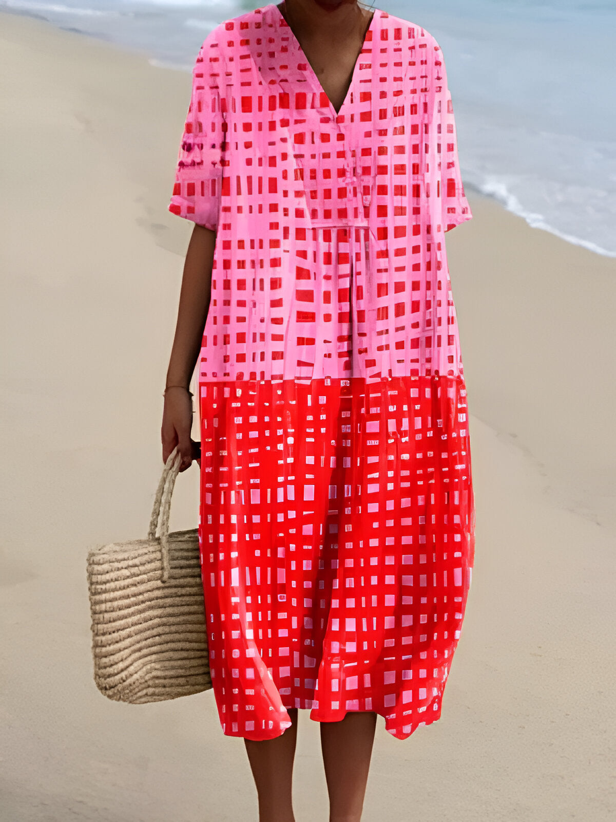 vienna™ | Bedruckter Bademantel Sommerbrise