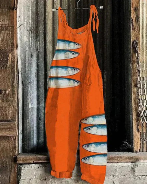 Mila | Combinaison Ocean Sardine Art