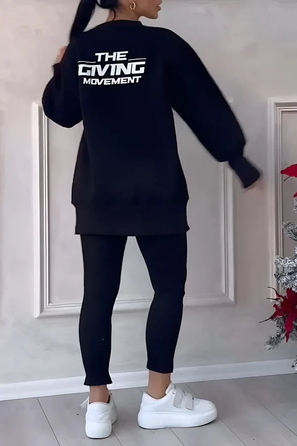 Sylvia – bequemer und stylischer 2-teiliger sportanzug