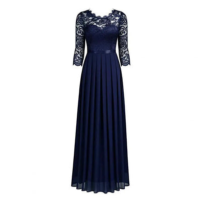 Viera - Rubinrote Eleganz Abendkleid