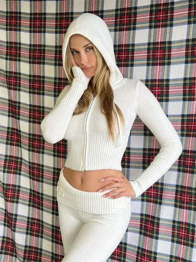 Anka - bequemer gestrickter 2-teiliger trainingsanzug