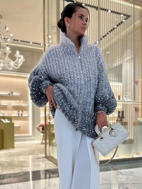 Angelina | Luxuspullover mit eleganten Details