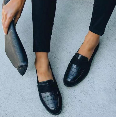 Elegante Damen Pumps Schwarz – Veganes Leder, Büro & Anlass