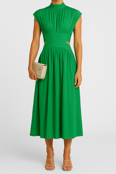 Yveline – Sommerkleid mit offen gearbeitetem Rücken und elegantem Schnitt