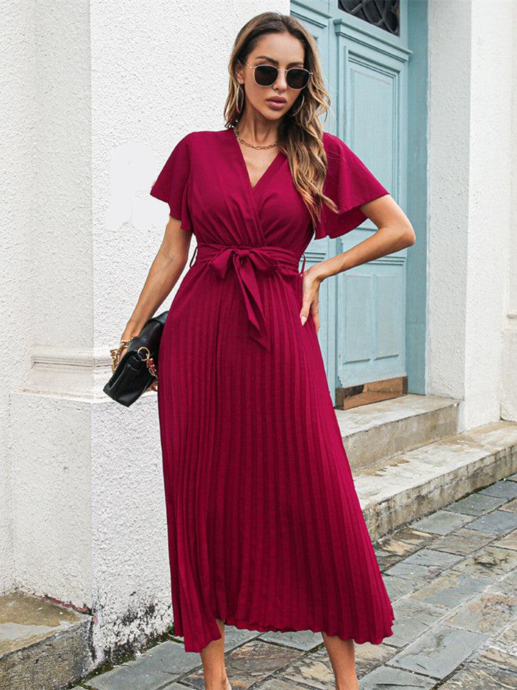 Stylisches Damen Wickelkleid