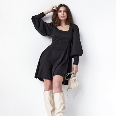 Sofia - Elegantes Kleid mit Puffärmeln