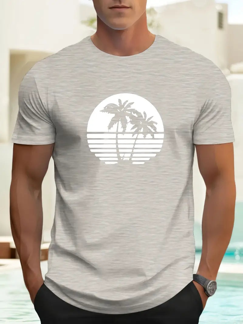 Johnson - Herren Casual Rundhals-Shirt