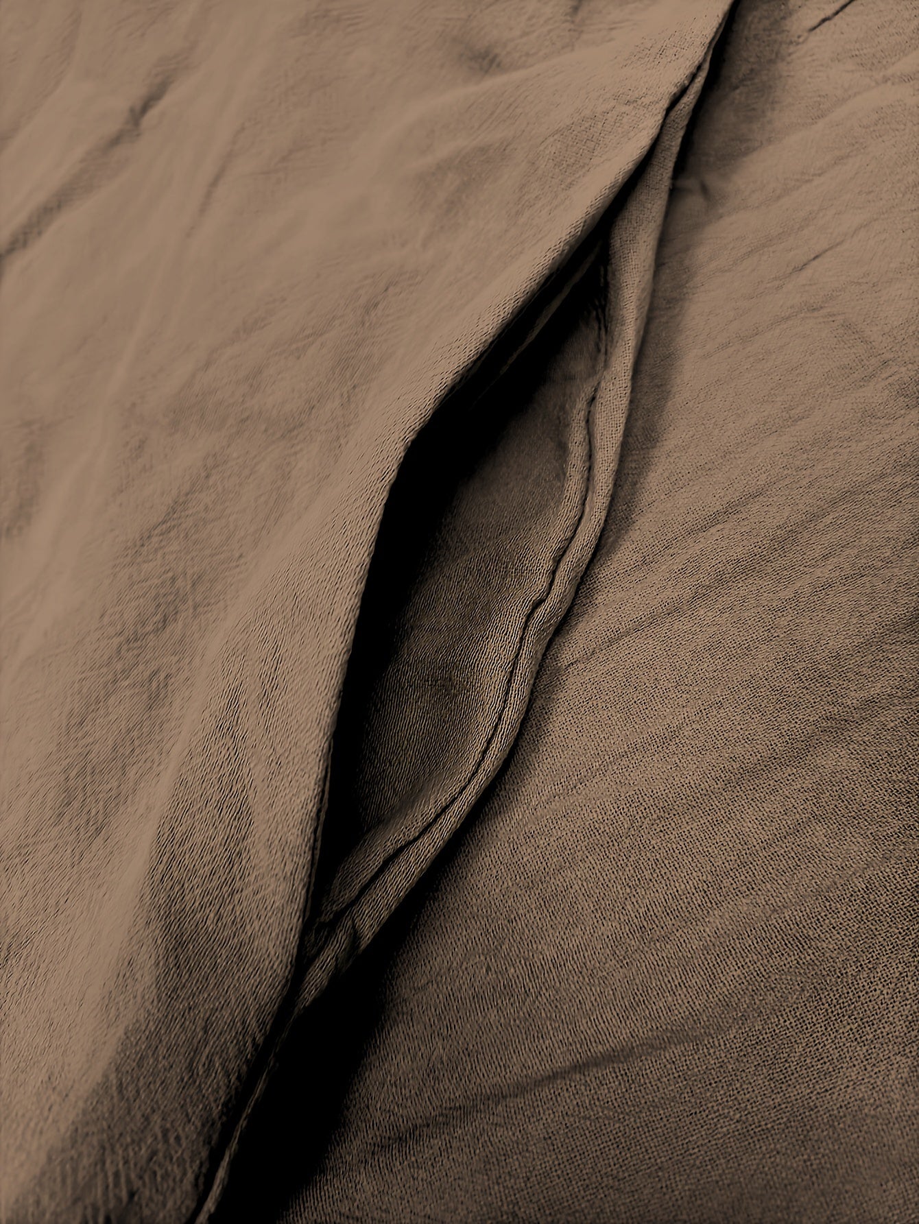 Leichtes Damen-Leinenkleid – Ärmellos, Einfarbig, Lange Passform & Bequem für Sommer & Urlaub