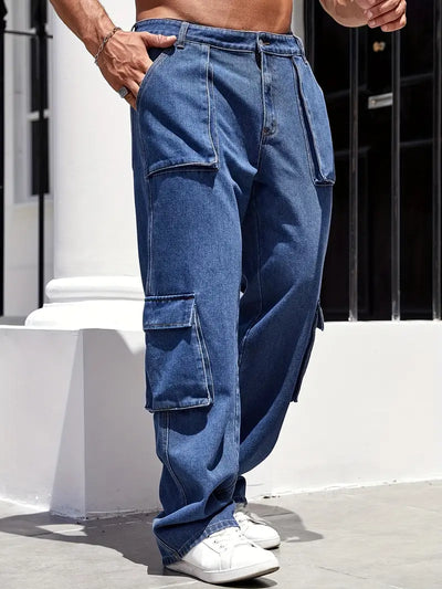 Jude - Herren Baumwolljeans mit mehreren Taschen