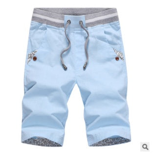 Herren Freizeit-Bermudashorts mit Kordelzug und sportlichem Look
