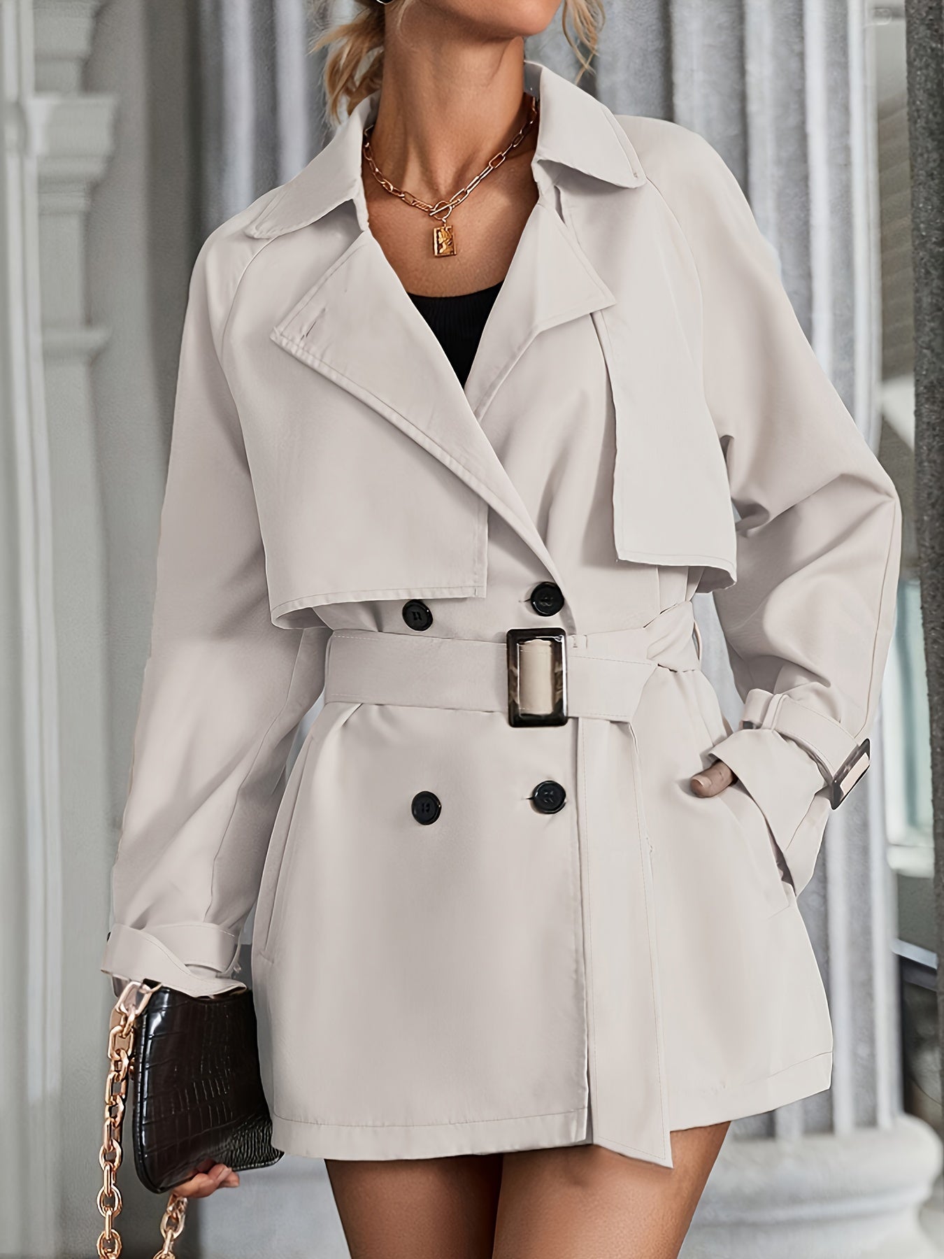 Trenchcoat mit Gürtel für Damen