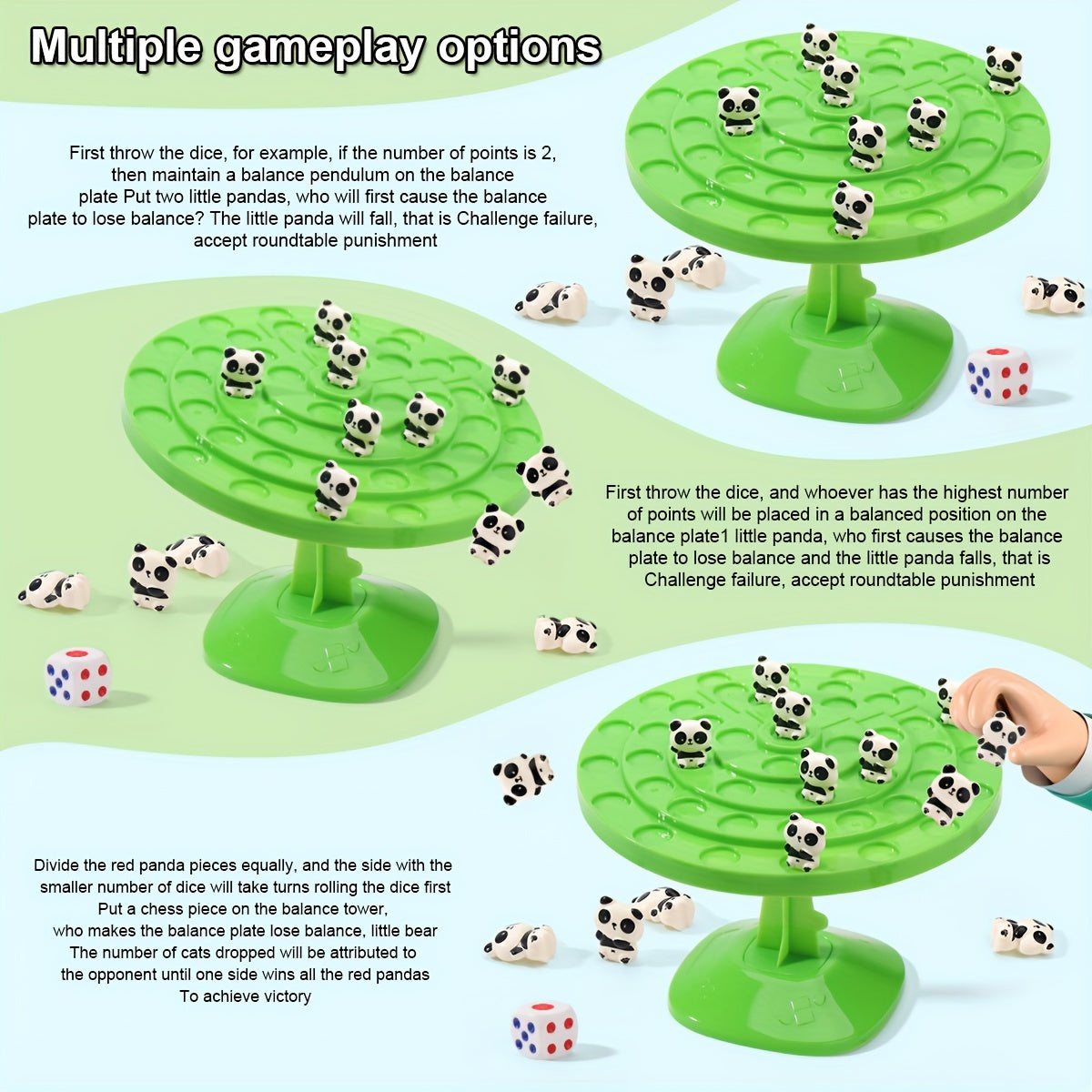 Panda Balance Baum Puzzle Spielzeug für Kinder