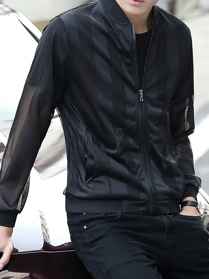 Warren - Leichte Mesh-Reißverschlussjacke für Herren