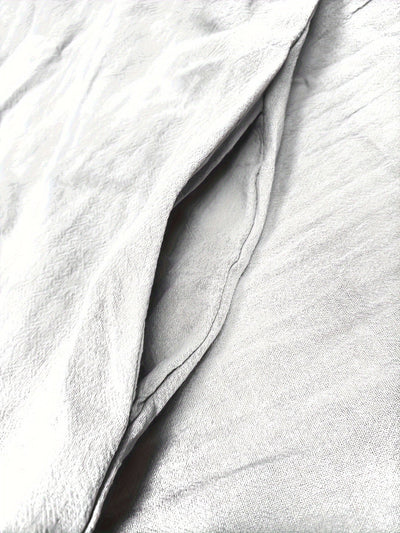 Leichtes Damen-Leinenkleid – Ärmellos, Einfarbig, Lange Passform & Bequem für Sommer & Urlaub