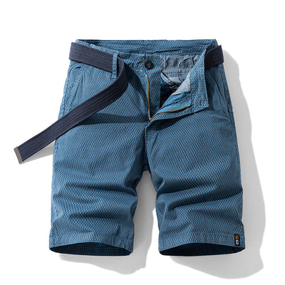 Felix – Gestreifte Retro-Baggy-Cargo-Shorts für Herren