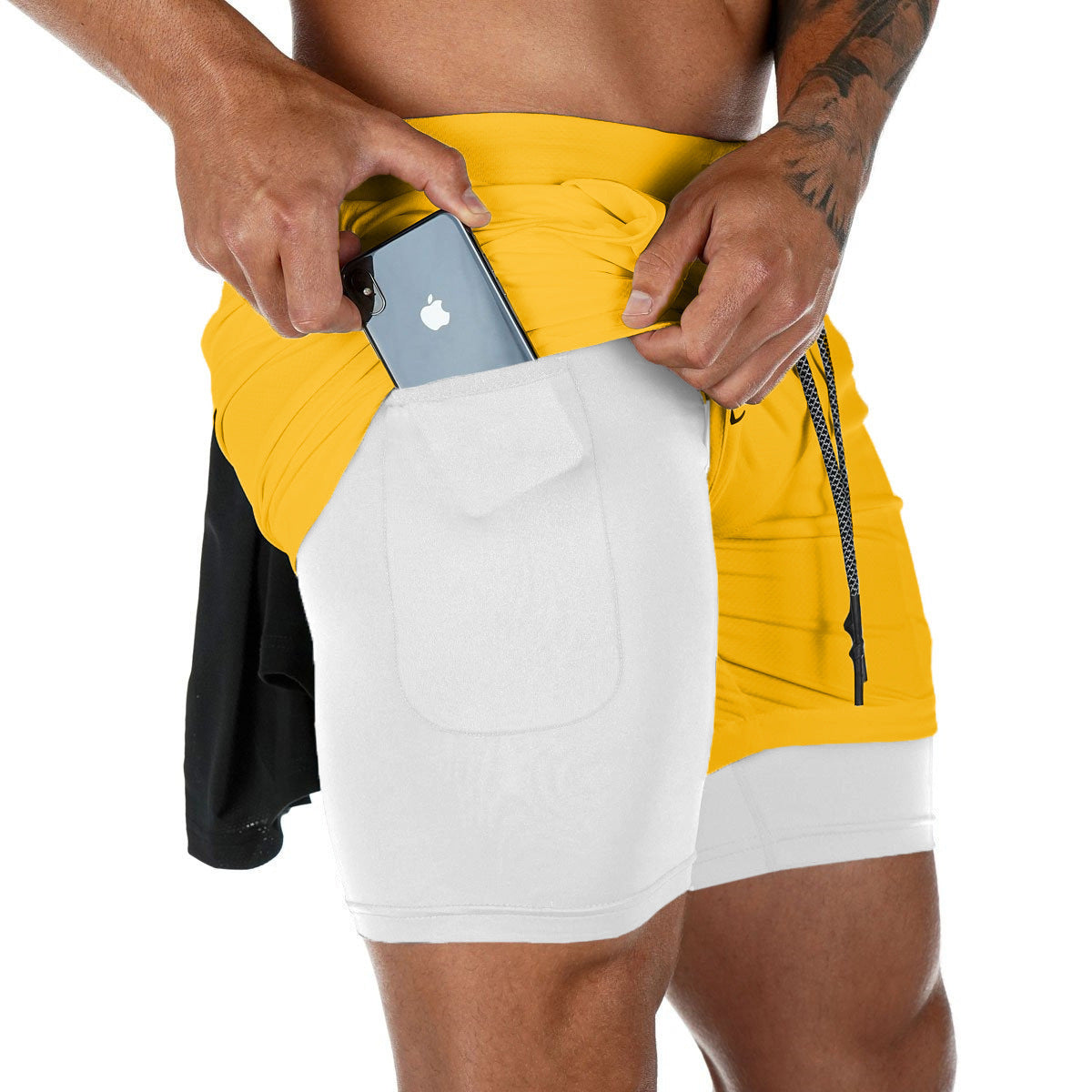 Justin – Locker geschnittene Herren-Laufshorts für Sport und Freizeit