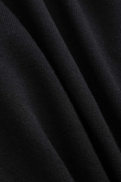 Luisa | Strick-Zweiteiler mit Kapuzenjacke & Schlaghose