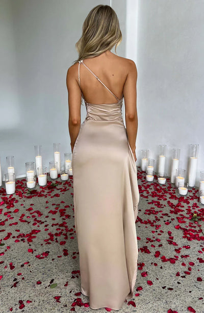 Irmgard - Asymmetrisches Abendkleid für Damen