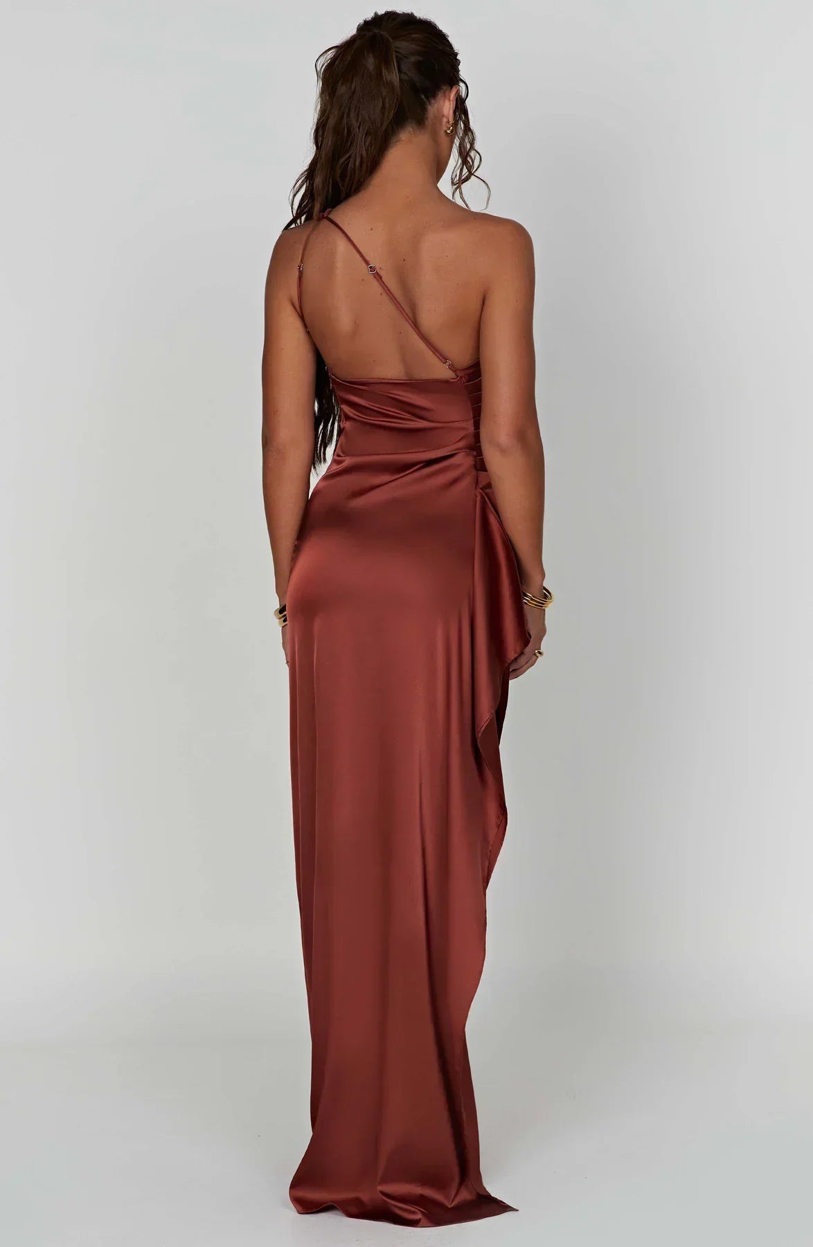 Irmgard - Asymmetrisches Abendkleid für Damen