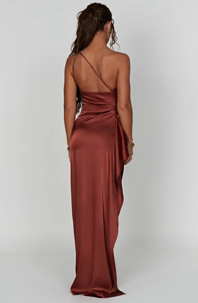 Irmgard - Asymmetrisches Abendkleid für Damen