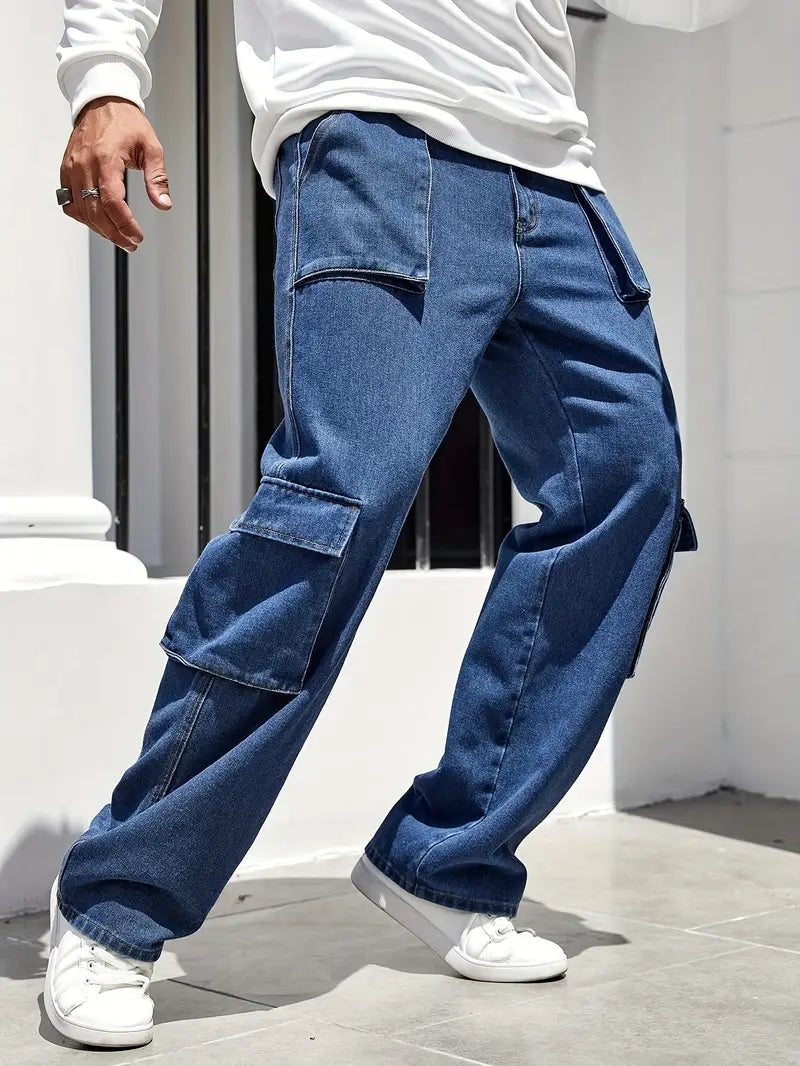 Jude - Herren Baumwolljeans mit mehreren Taschen